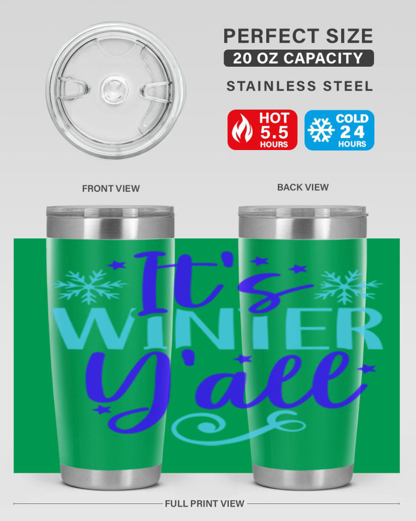 its winter yall 263#- winter- Tumbler