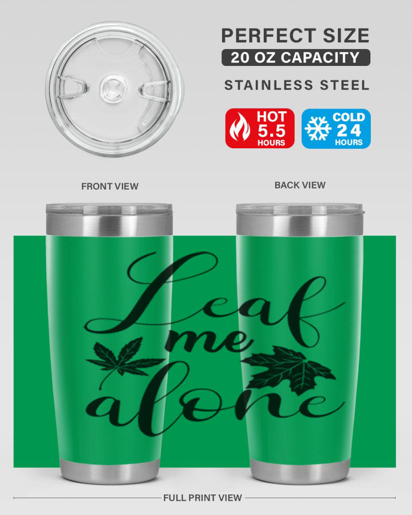 leaf me alone 387#- fall- Tumbler