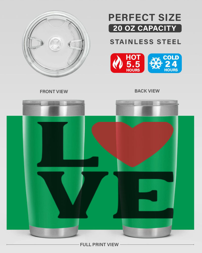 love 20#- valentines day- Tumbler