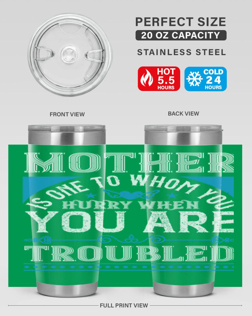 mother is one to whom 67#- mothers day- Tumbler