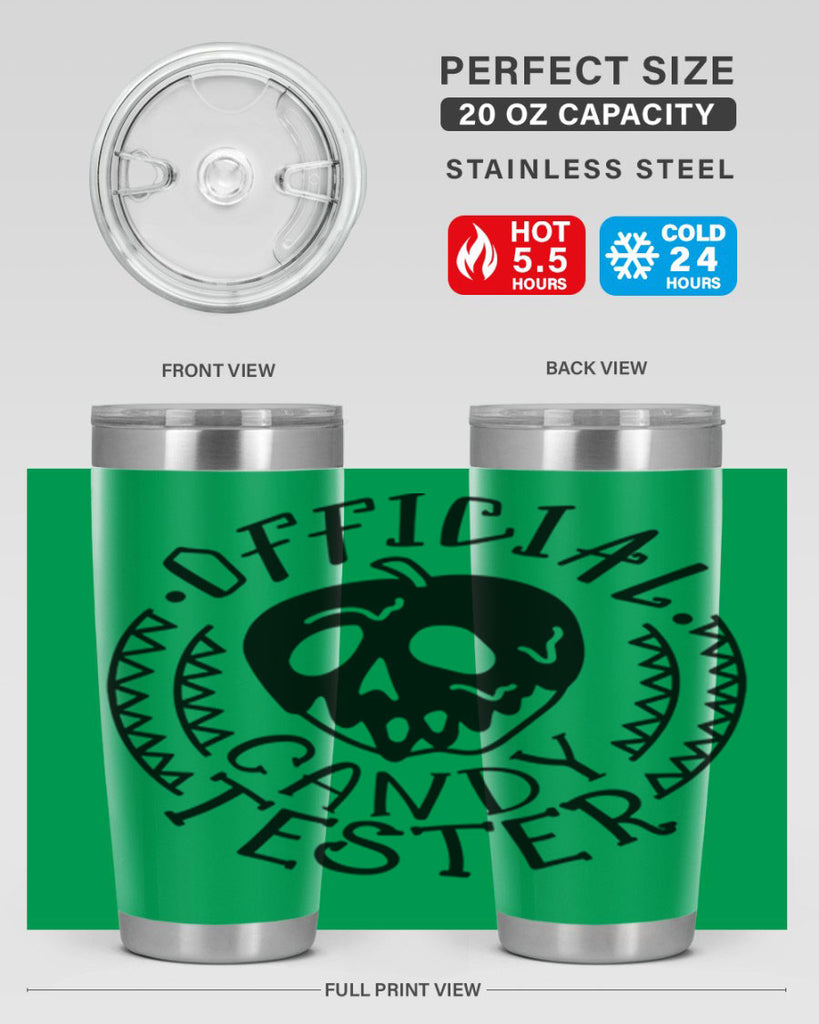 official candy tester 41#- halloween- Tumbler