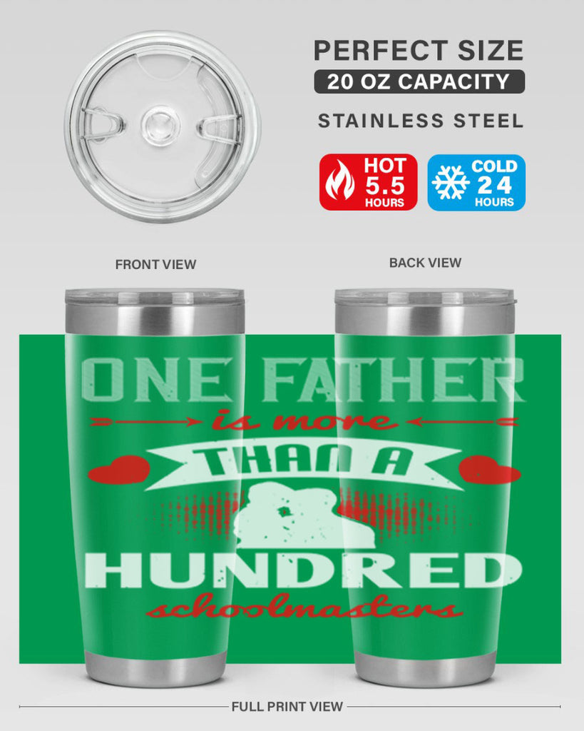 one father is more than 174#- fathers day- Tumbler