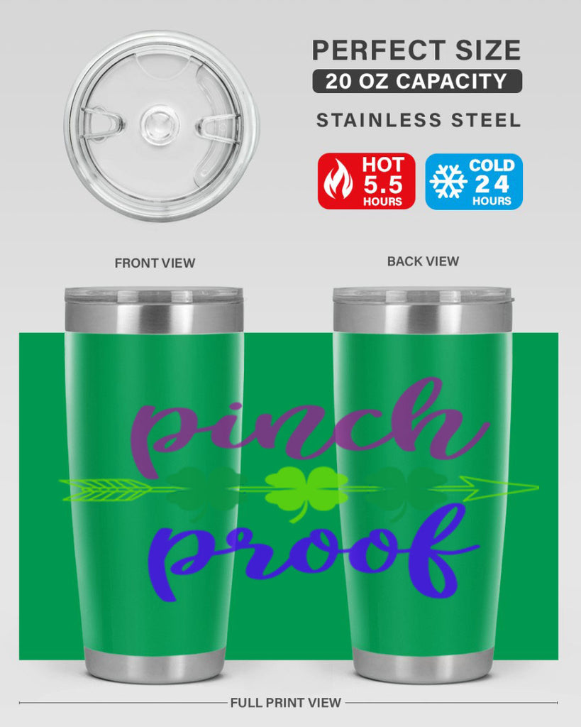 pinch proof 3#- mardi gras- Tumbler