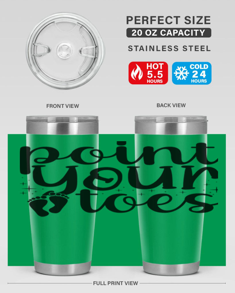 point your toes67#- ballet- Tumbler