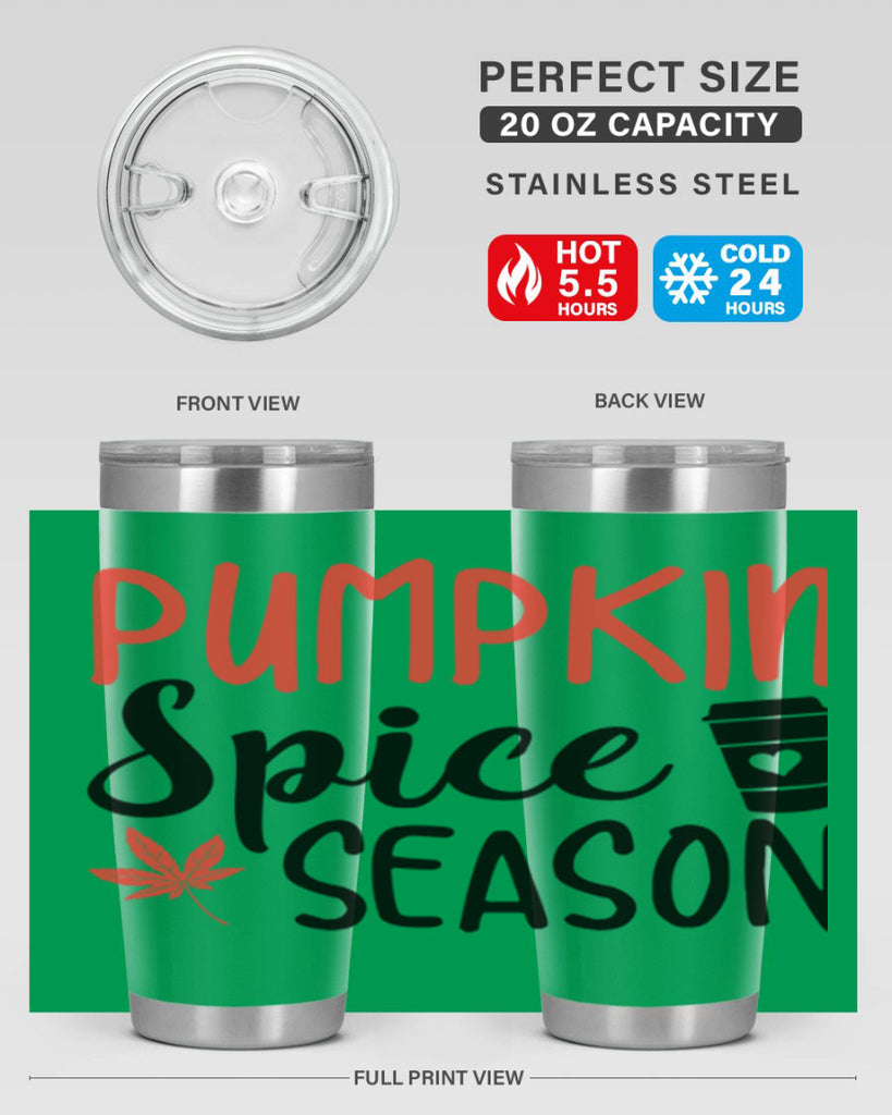 pumpkin spice Season 559#- fall- Tumbler