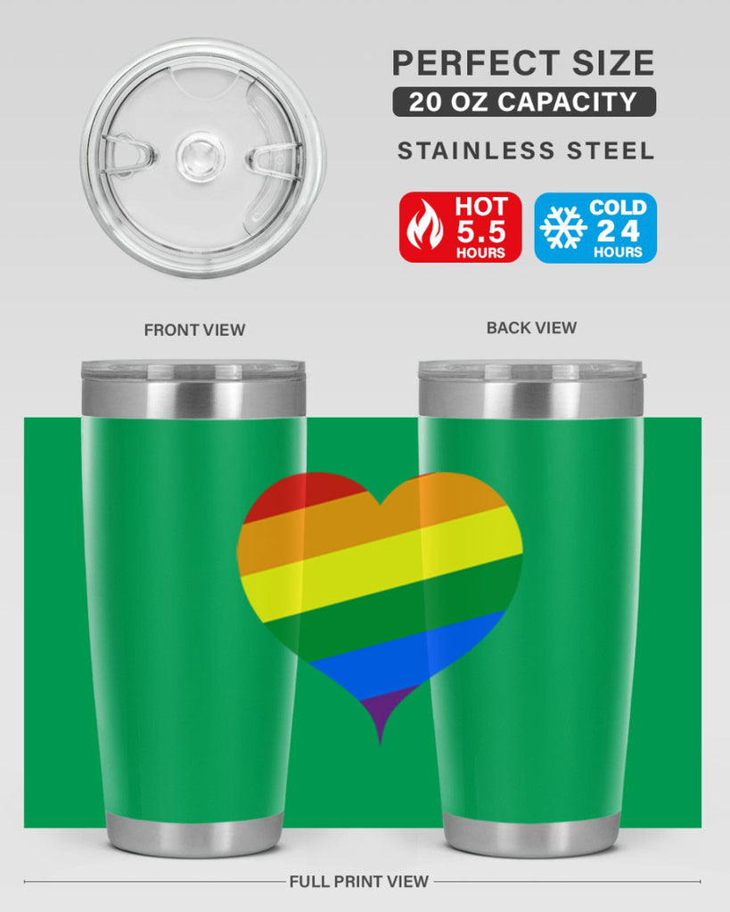 rainbow hear 8#- lgbt- Tumbler