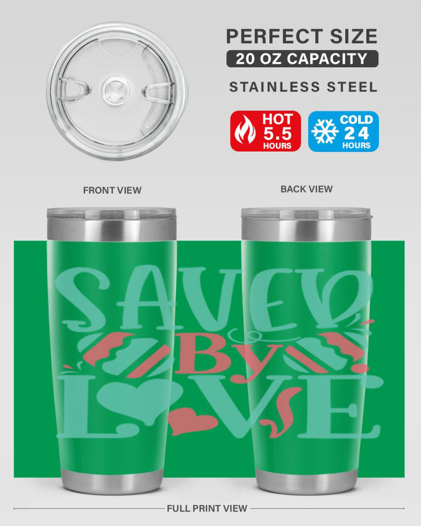 saved by love 106#- easter- Tumbler