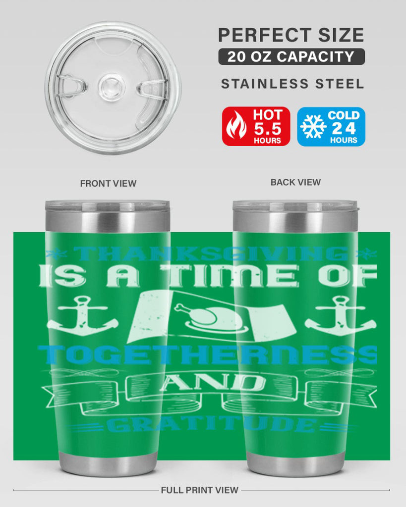 thanksgiving is a time of togetherness and gratitude 12#- thanksgiving- Tumbler