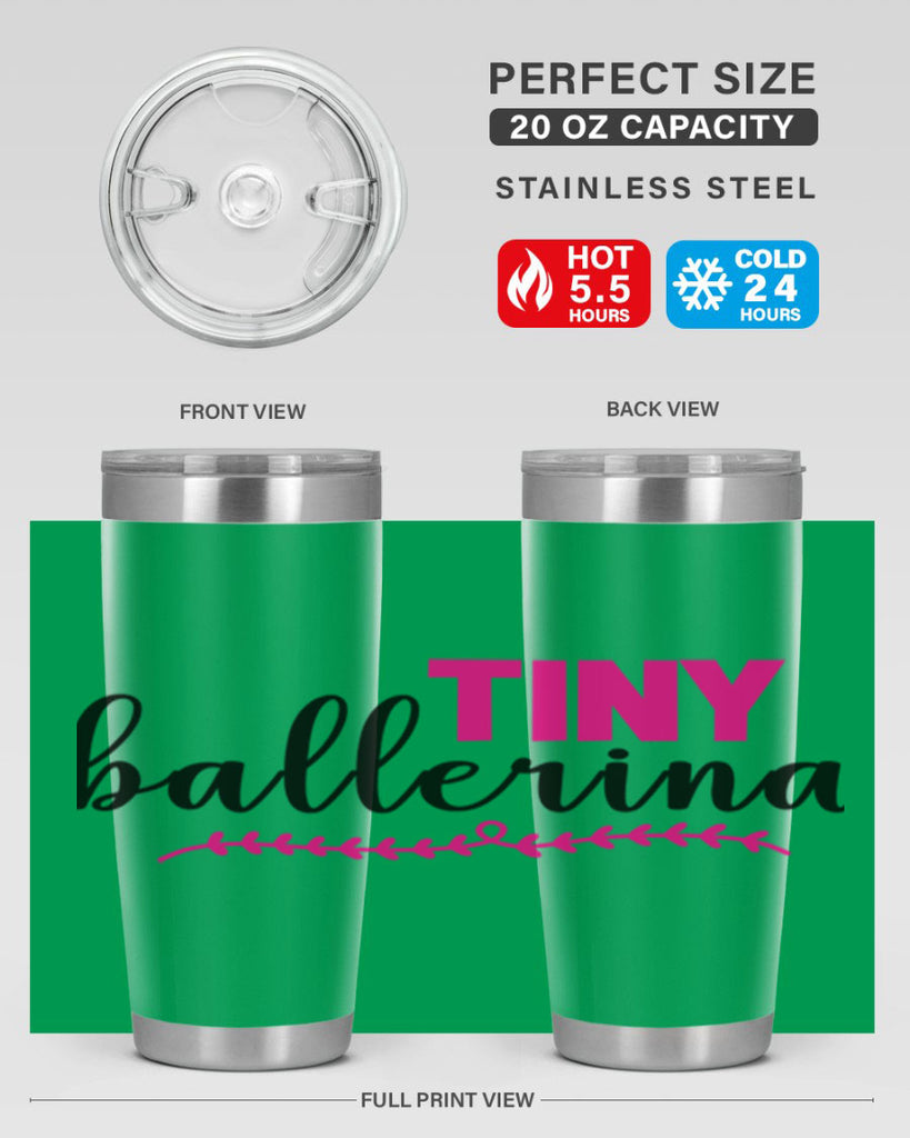 tiny ballerina 87#- ballet- Tumbler