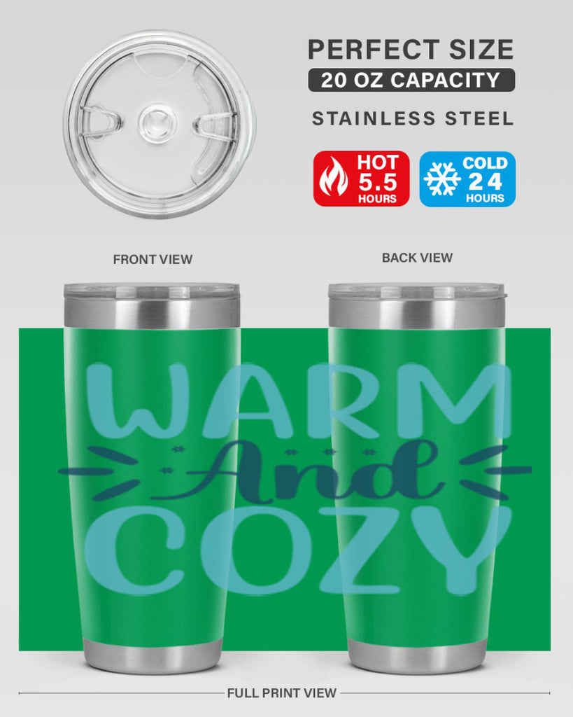 warm and cozy 445#- winter- Tumbler