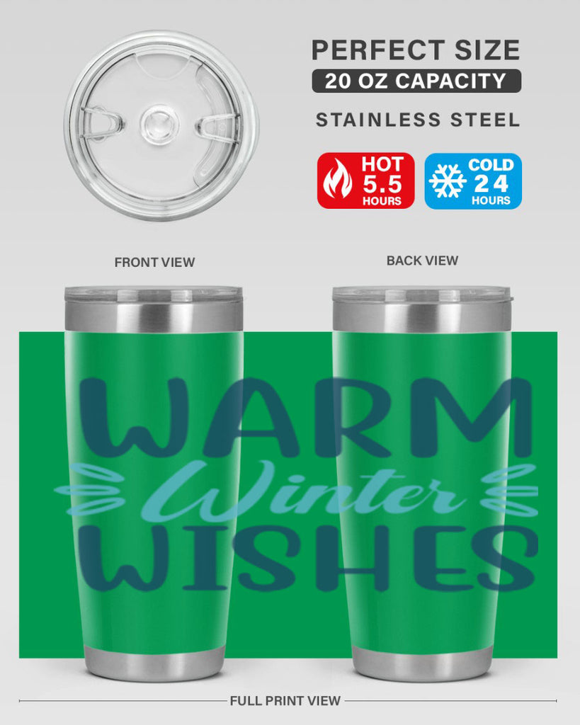 warm winter wishes 456#- winter- Tumbler