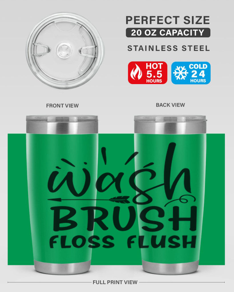 wash brush floss flush 73#- kitchen- Tumbler