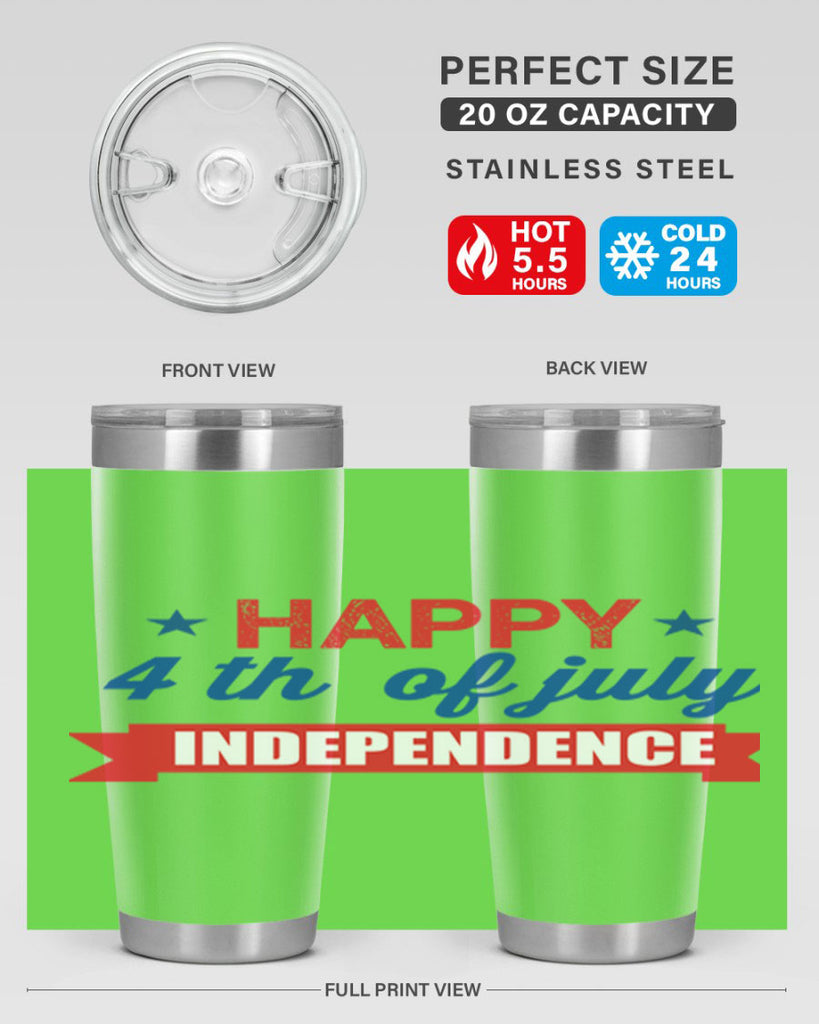 4th of july independence Style 68#- Fourt Of July- Tumbler