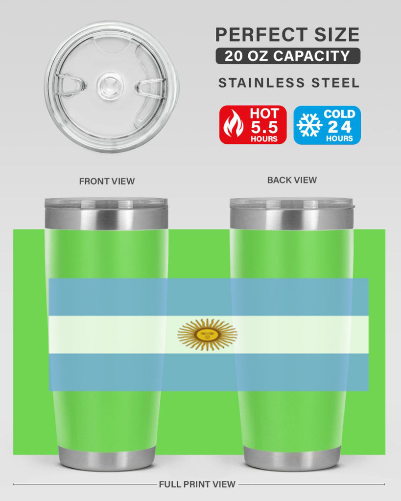 Argentina 191#- world flags- Tumbler