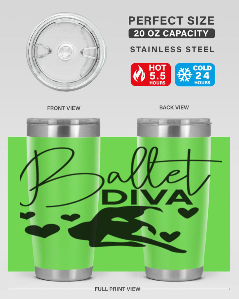 Ballet Diva 5#- ballet- Tumbler