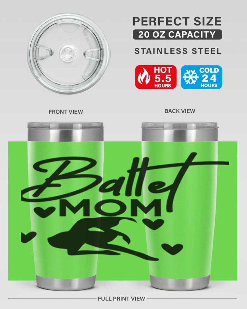Ballet Mom 10#- ballet- Tumbler