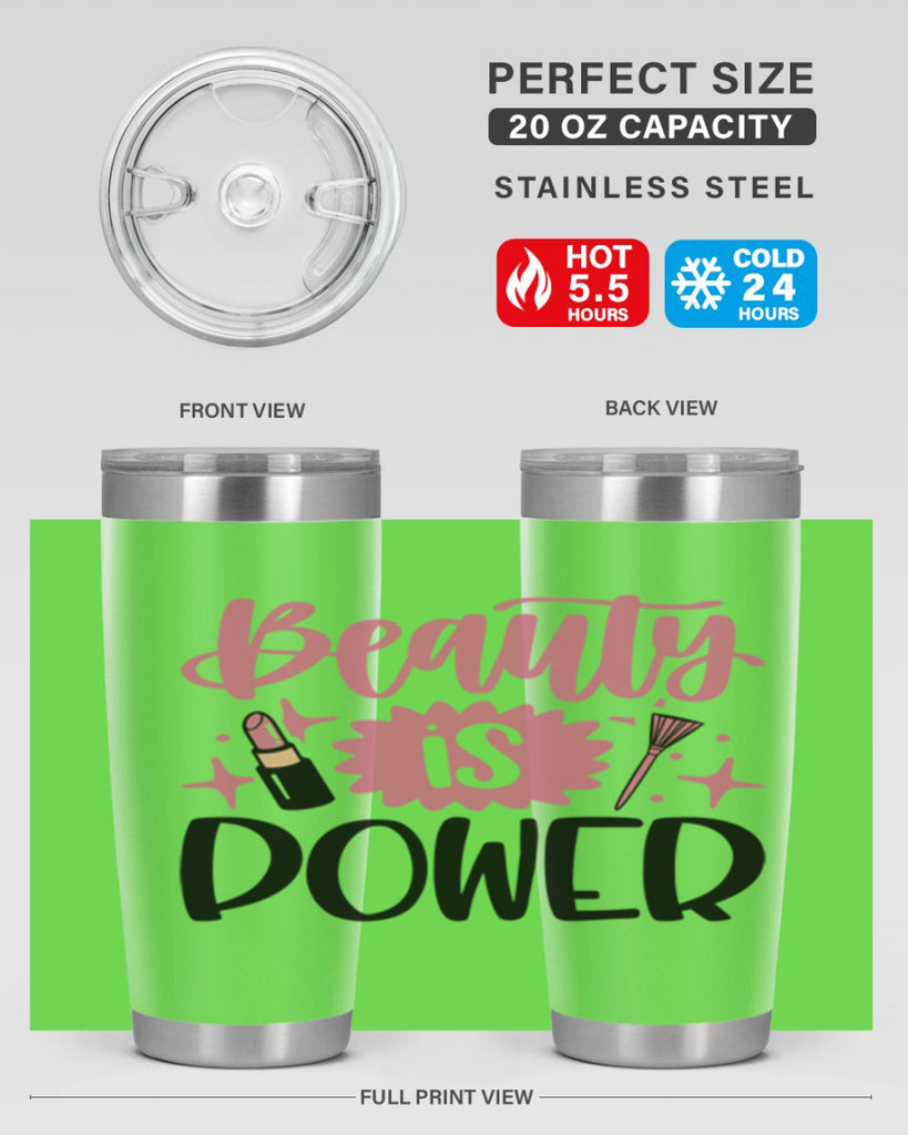 Beauty Is Power Style 135#- make up- Tumbler