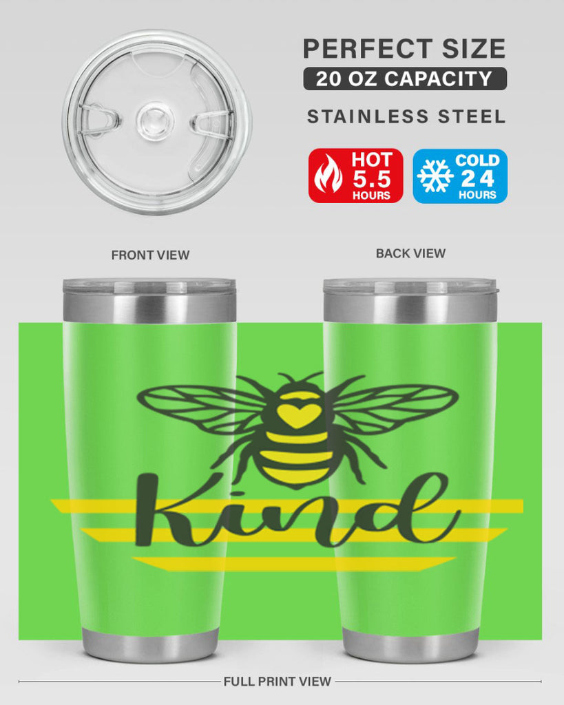 Bee Kind32#- spring- Tumbler