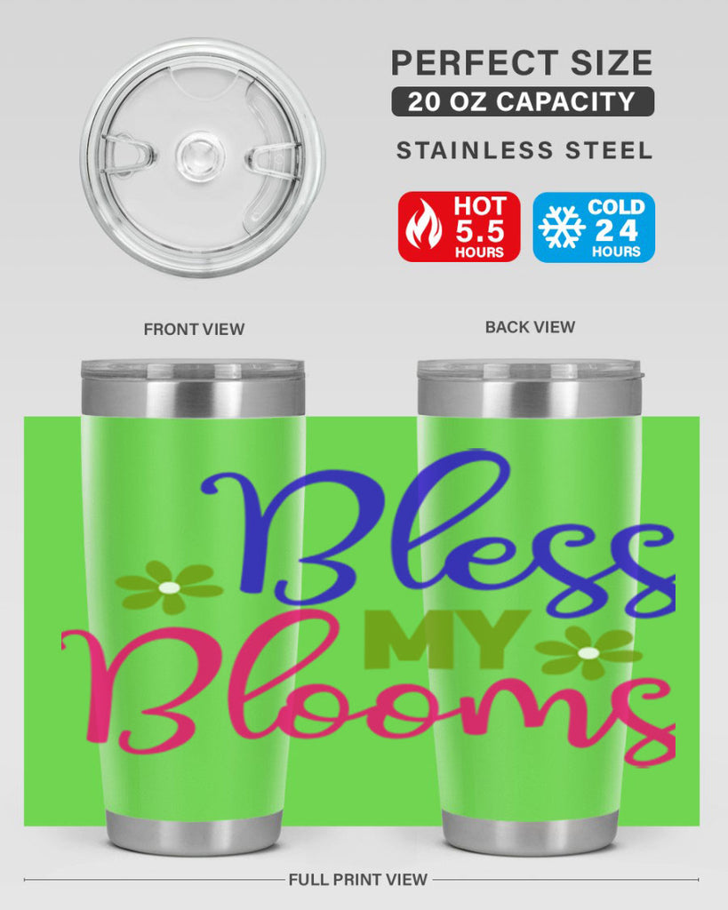 Bless My Blooms 46#- spring- Tumbler