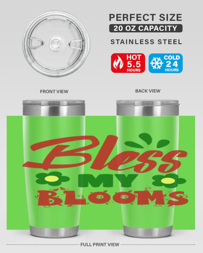 Bless My Blooms 61#- spring- Tumbler