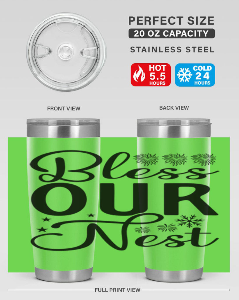Bless Our Nest 51#- spring- Tumbler