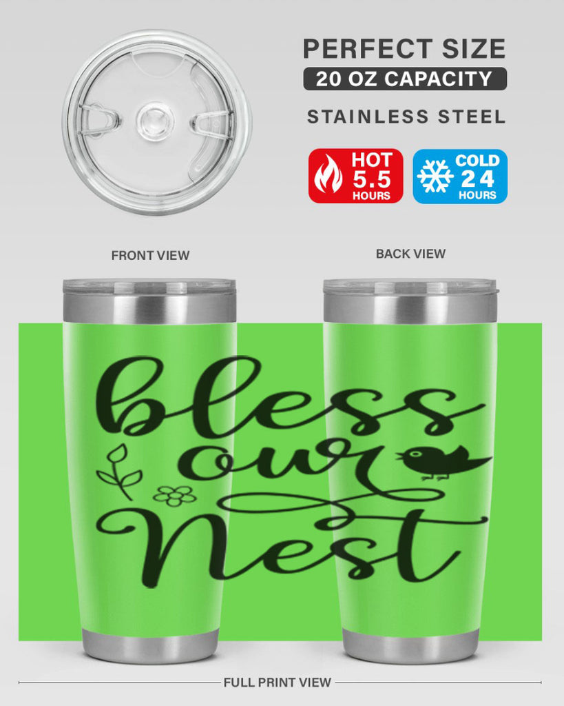Bless our nest  68#- spring- Tumbler