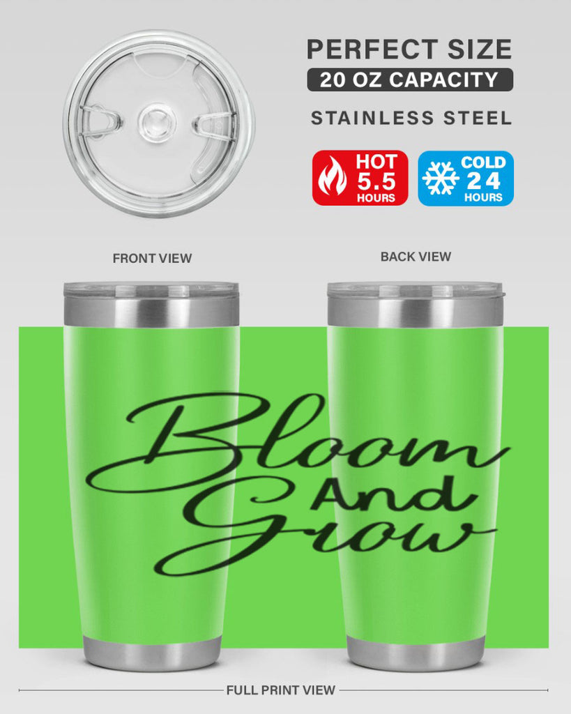 Bloom and grow  83#- spring- Tumbler