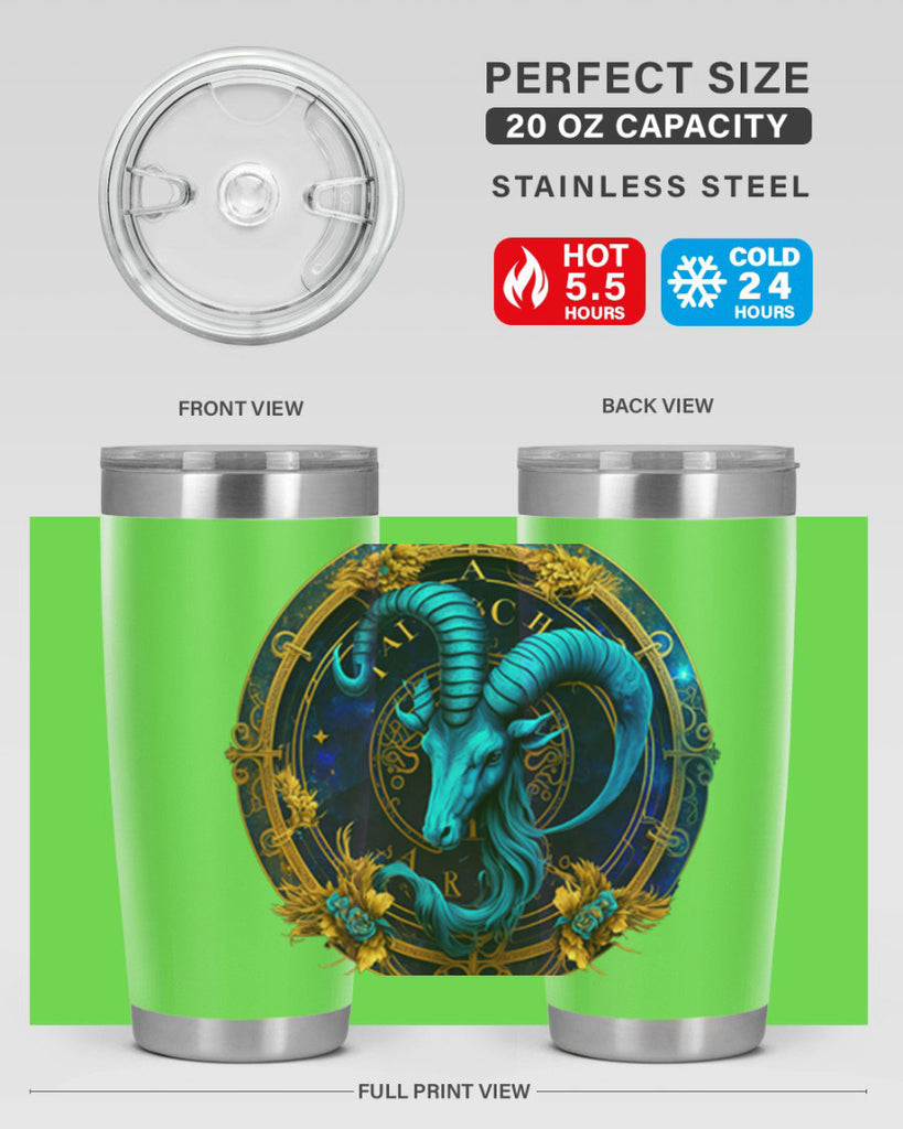 Capricorn 181#- zodiac- Tumbler