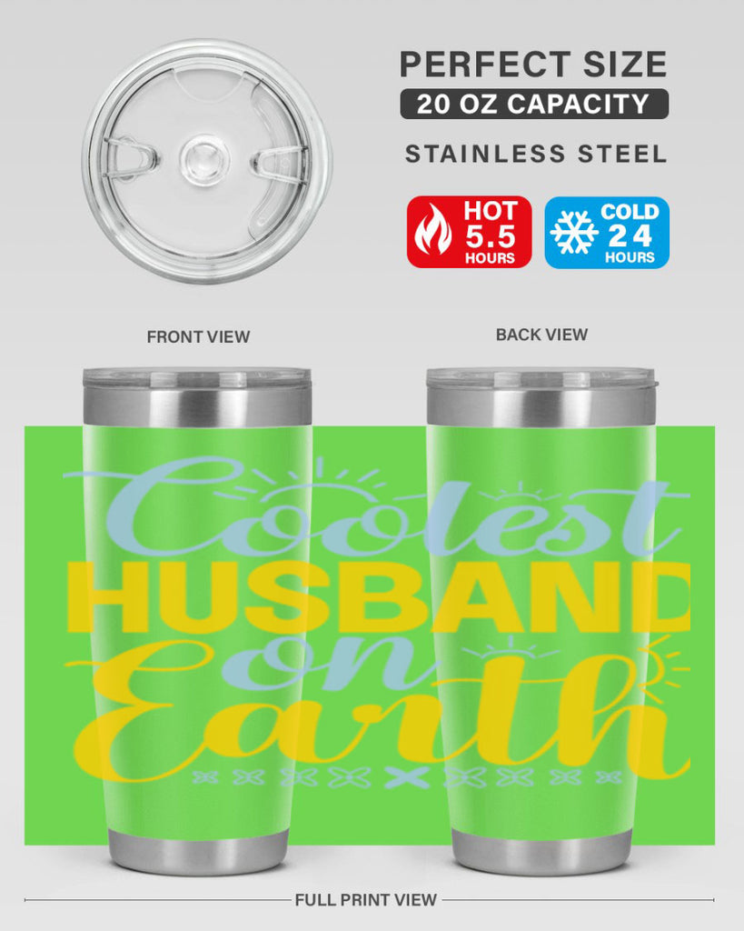 Coolest husband on earth61#- winter- Tumbler