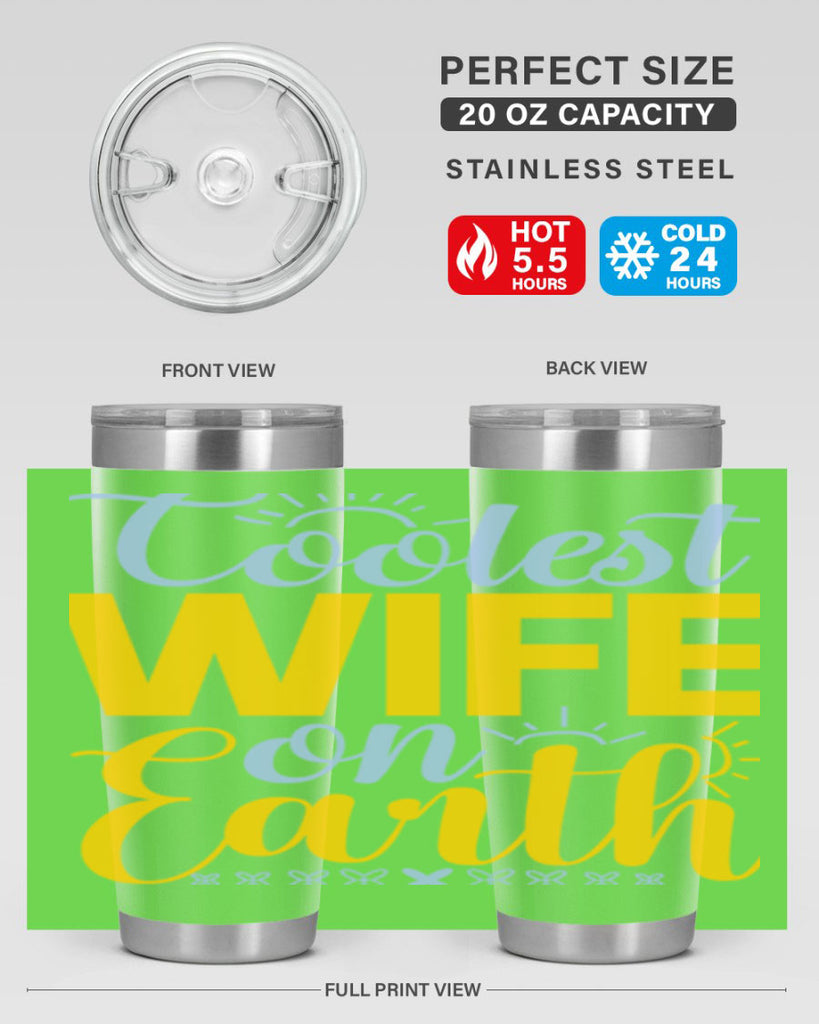 Coolest wife on earth62#- winter- Tumbler