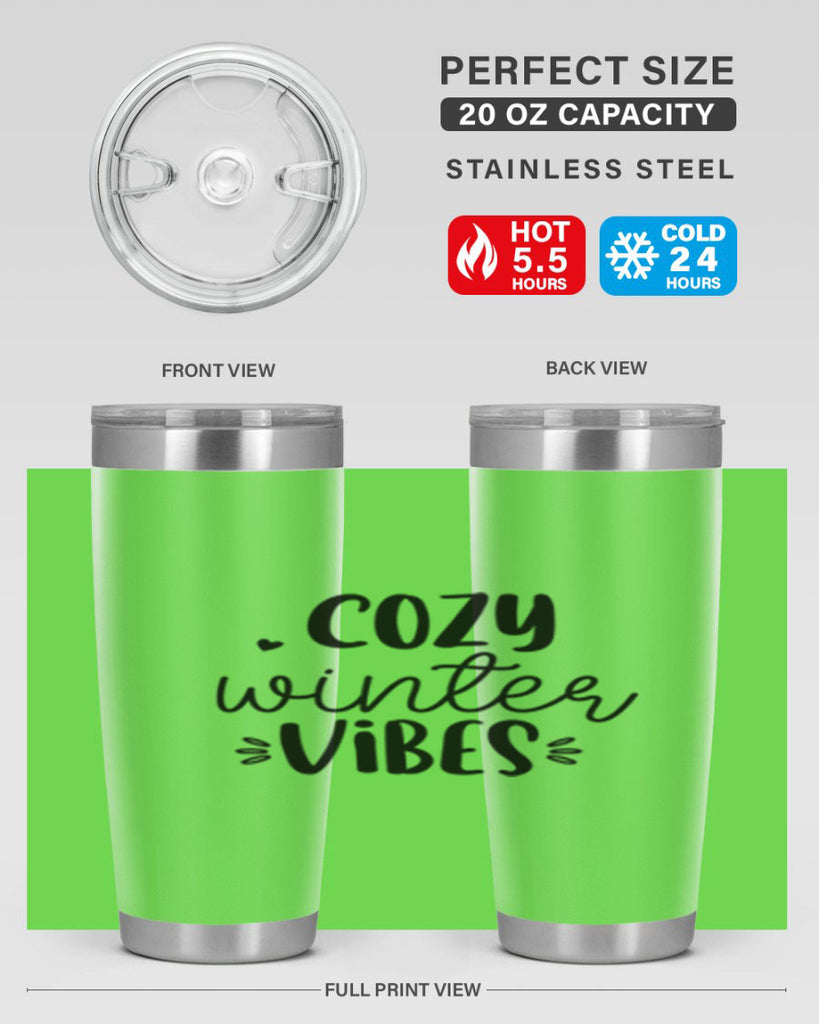 Cozy Winter Vibes 69#- winter- Tumbler