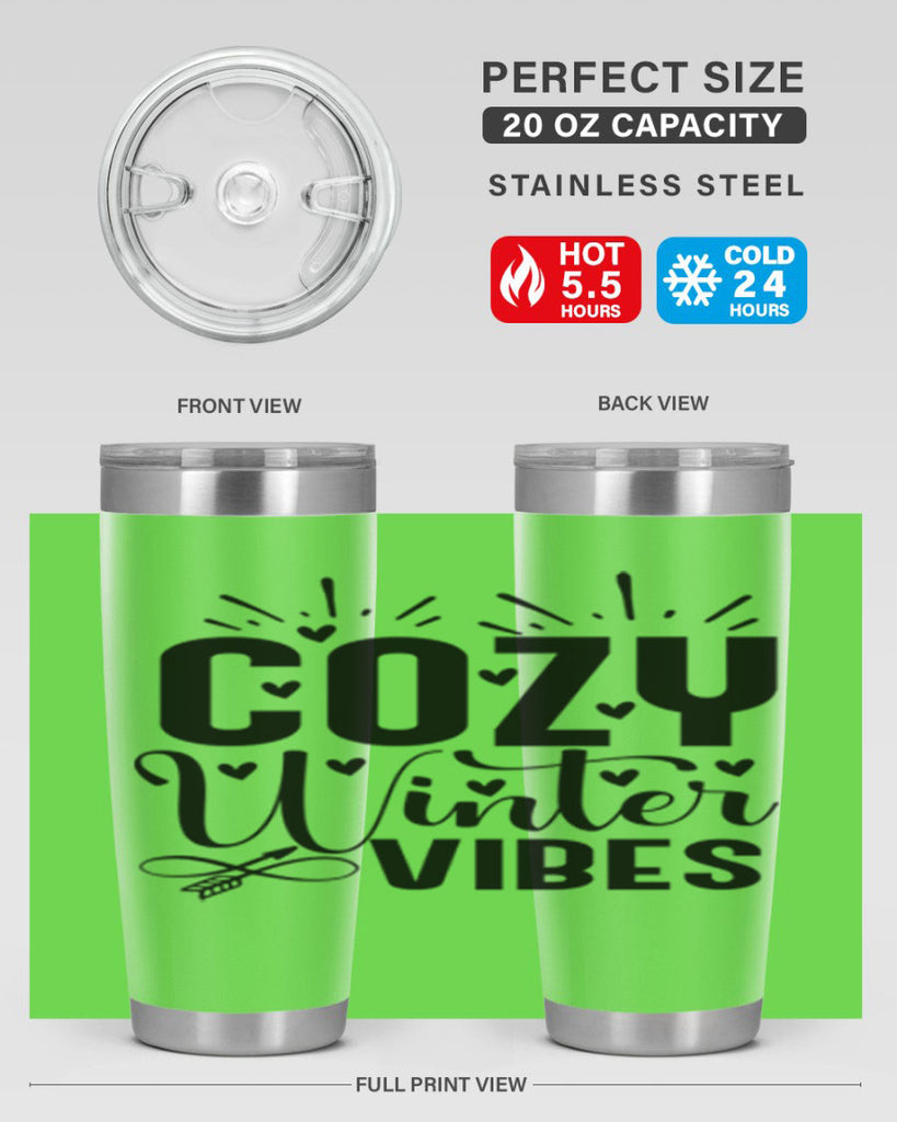 Cozy Winter Vibes 70#- winter- Tumbler