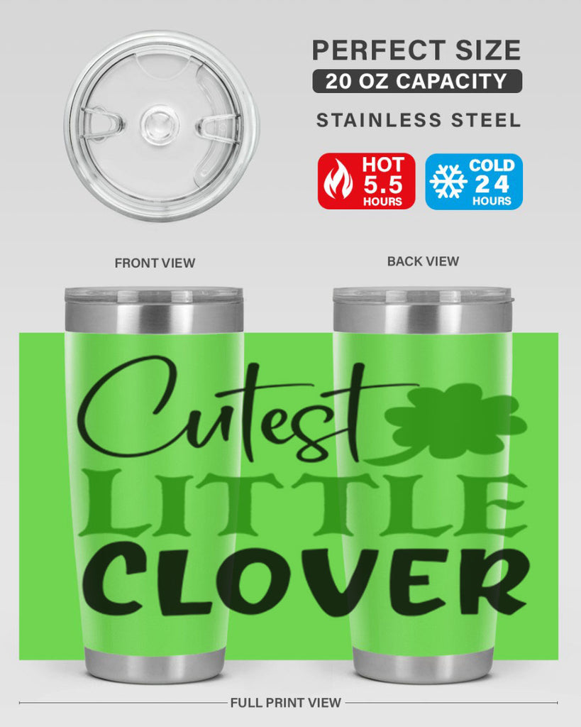Cutest Little Clover Style 159#- St Patricks Day- Tumbler