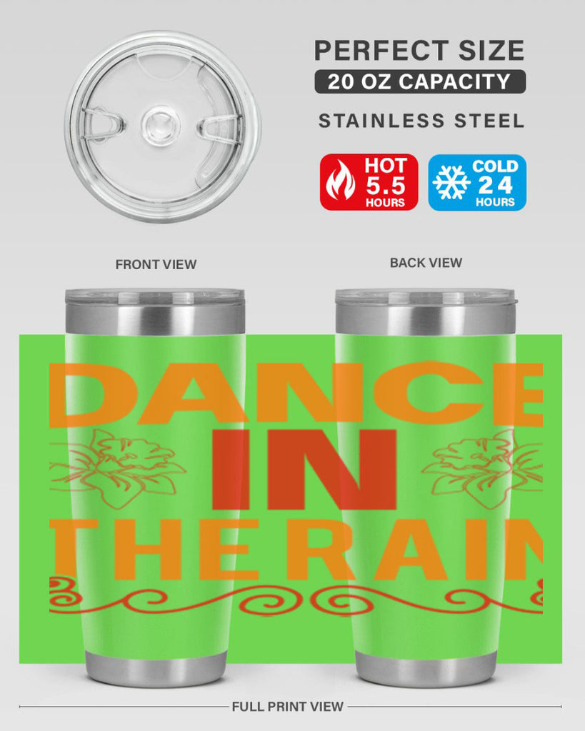 Dance in the rain 117#- spring- Tumbler