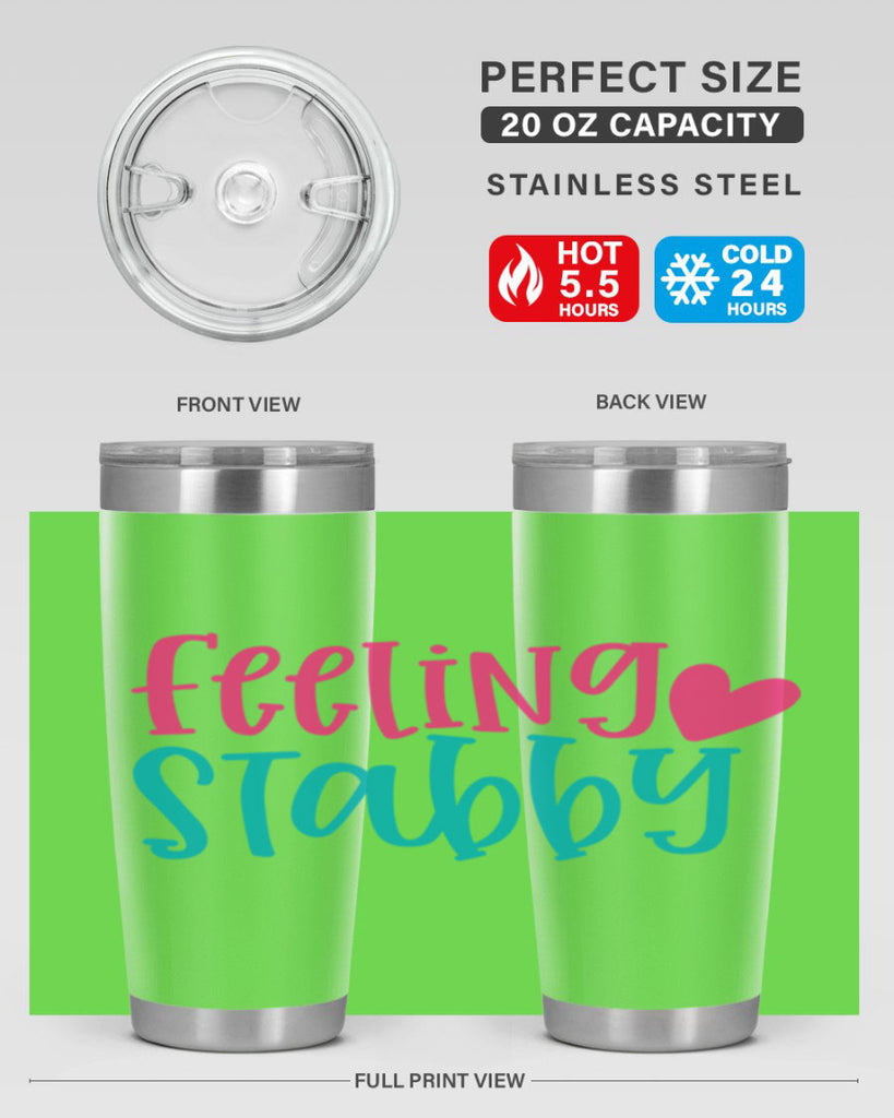 Feeling Stabby Nurse Style 386#- nurse- tumbler