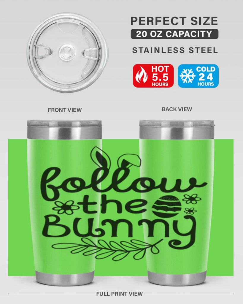 Follow the bunny  142#- spring- Tumbler