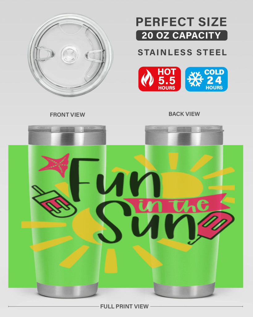 Fun In The Sun Style 45#- summer- Tumbler
