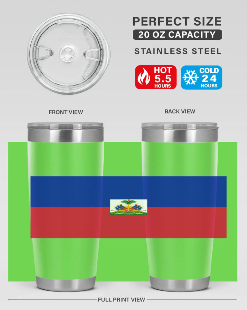 Haiti 125#- world flags- Tumbler