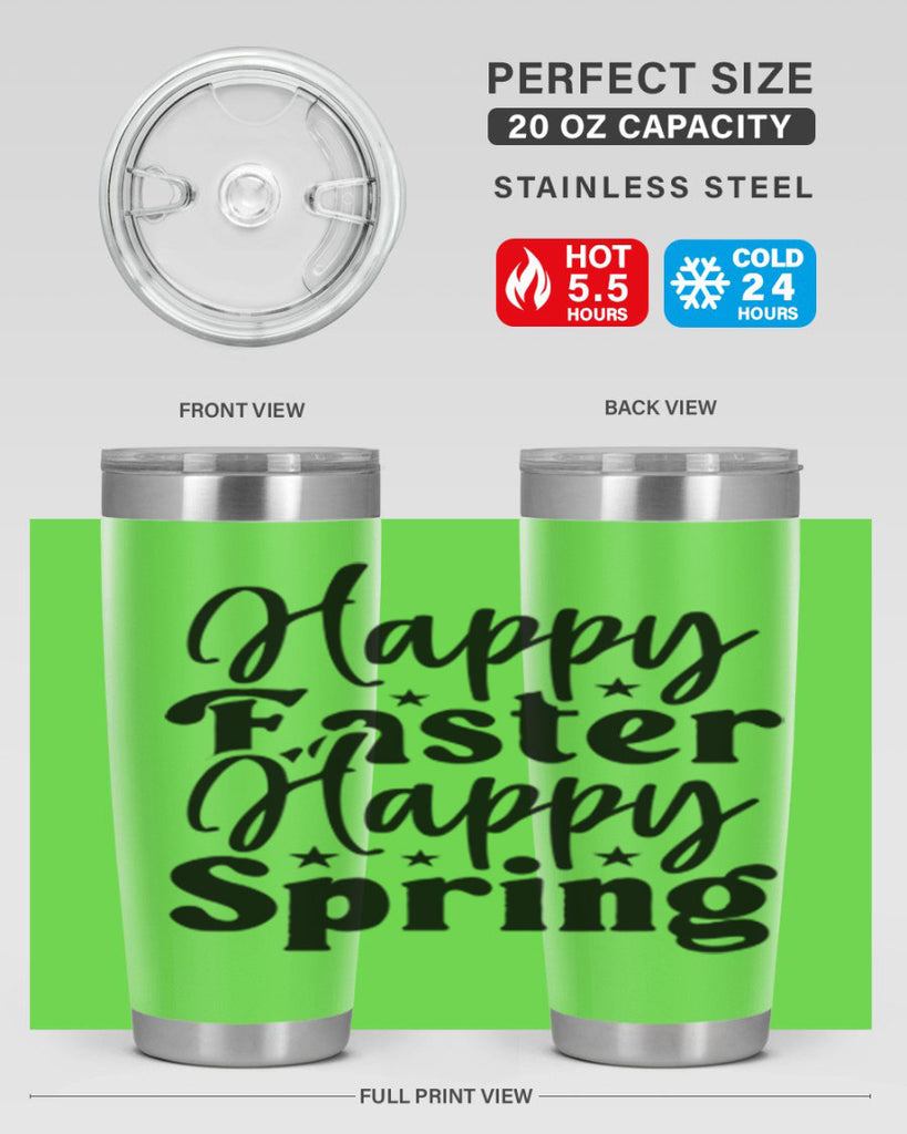 Happy Easter Happy Spring 156#- spring- Tumbler