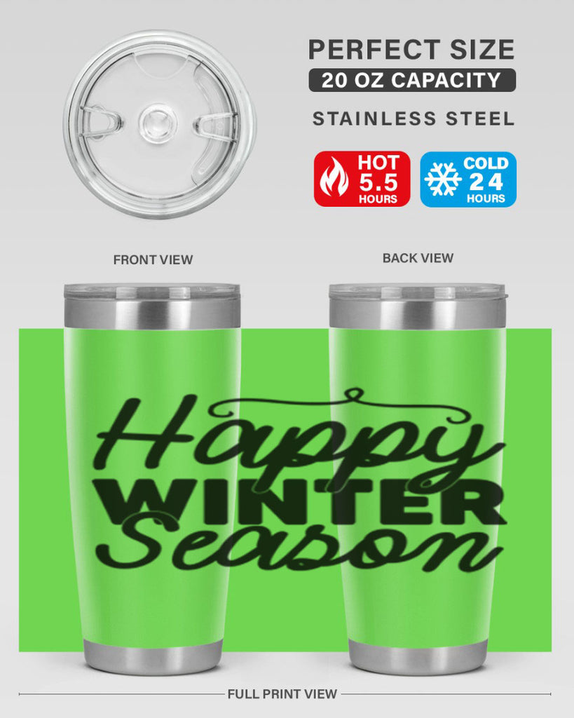 Happy Winter Season132#- winter- Tumbler