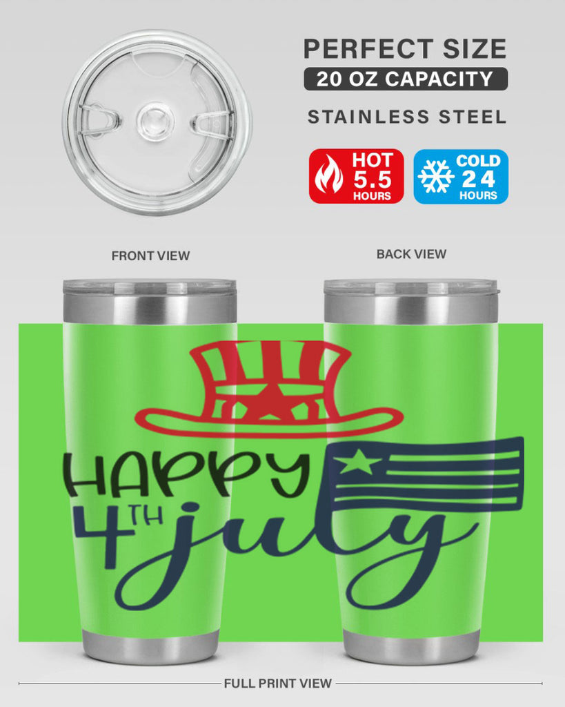 Happy th July Style 152#- Fourt Of July- Tumbler