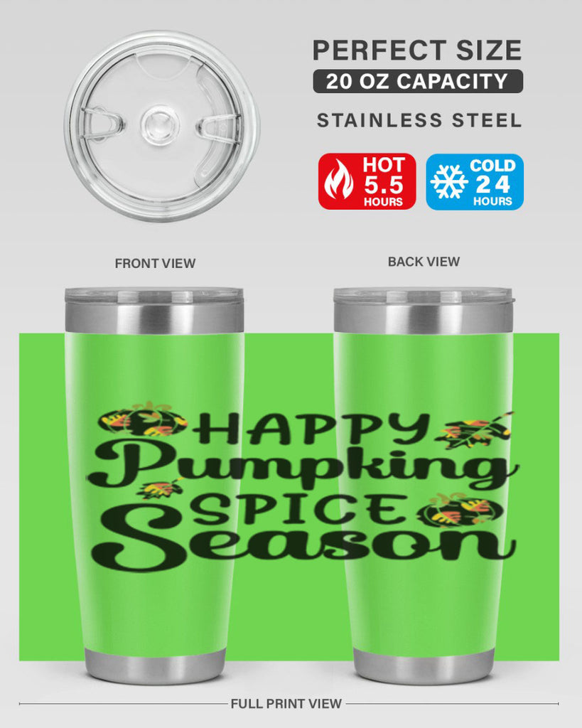 Happypumpkinspiceseason 258#- fall- Tumbler