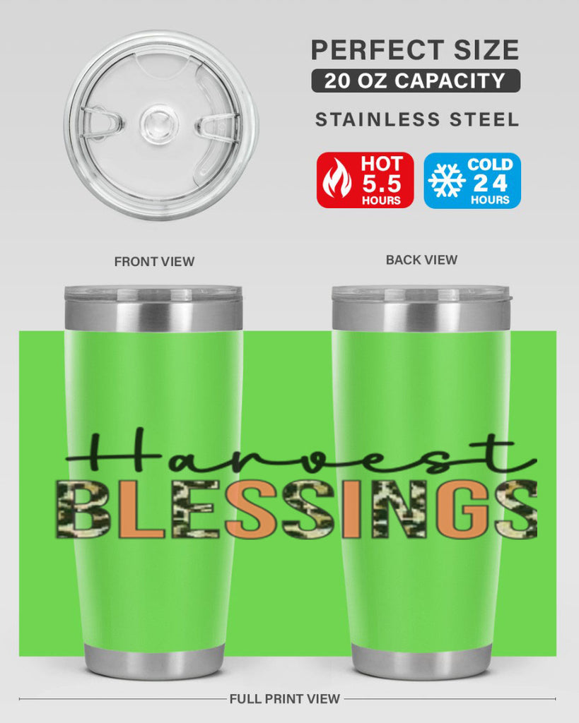 Harvest blessings 263#- fall- Tumbler