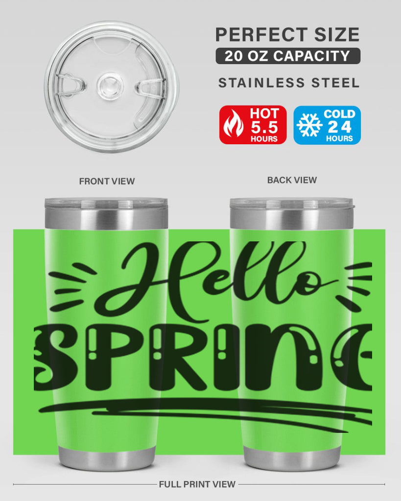 Hello Spring  229#- spring- Tumbler