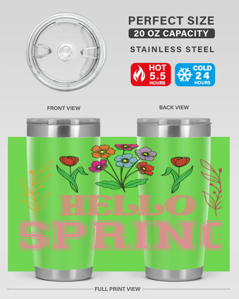 Hello Spring  234#- spring- Tumbler
