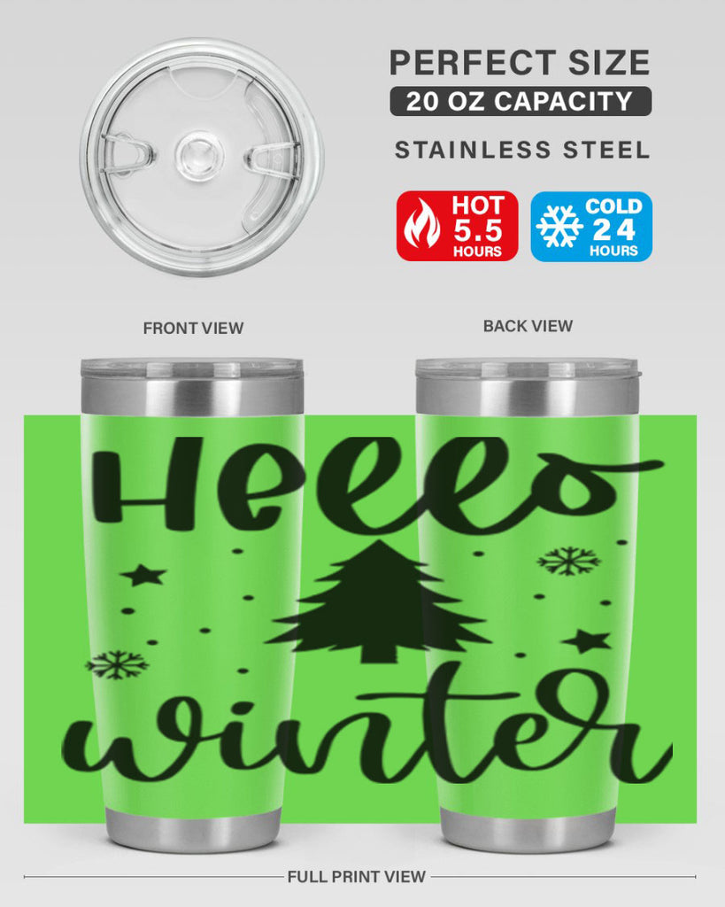 Hello Winter 162#- winter- Tumbler