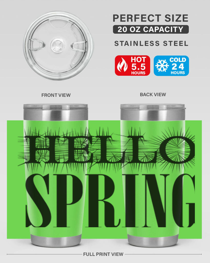 Hello spring  226#- spring- Tumbler