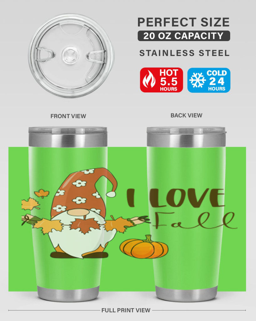ILoveFallGnome 344#- fall- Tumbler