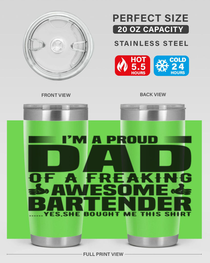 Im a proud dad Style 19#- bartender- tumbler