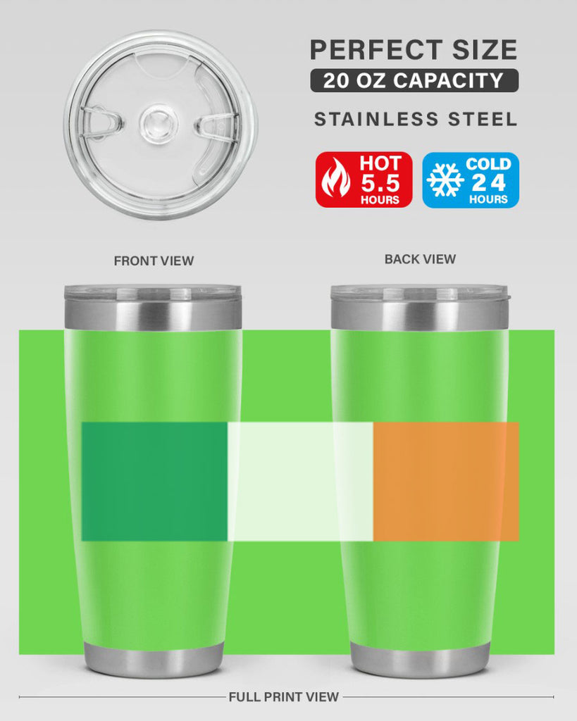 Ireland 117#- world flags- Tumbler
